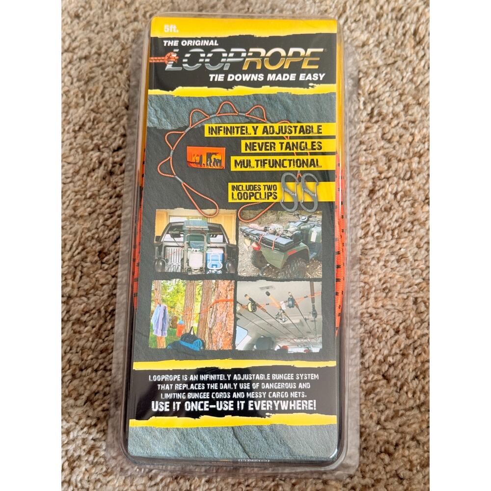 The origial looprope TIE Downs Made easy